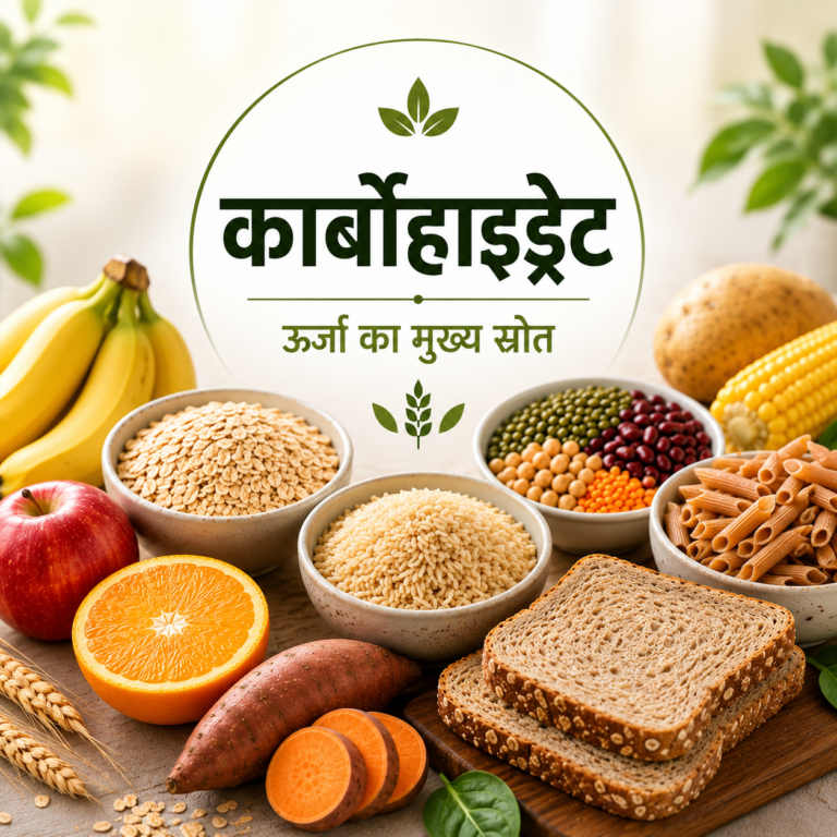 कार्बोहाइड्रेट युक्त खाद्य पदार्थ जैसे ओट्स, फल, दालें और साबुत अनाज