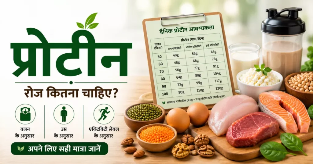 एक व्यक्ति को रोज कितना प्रोटीन चाहिए - उम्र, वजन और शारीरिक गतिविधि के अनुसार दैनिक प्रोटीन आवश्यकता चार्ट